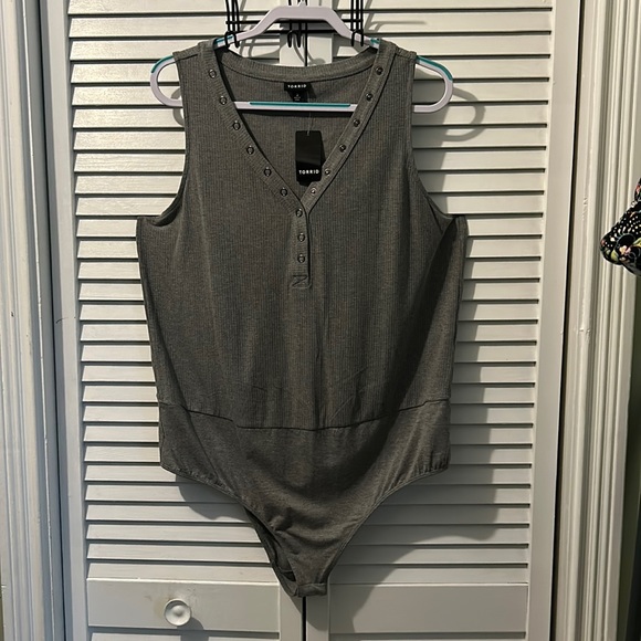 torrid Tops - Torrid ribbed bodysuit tank.